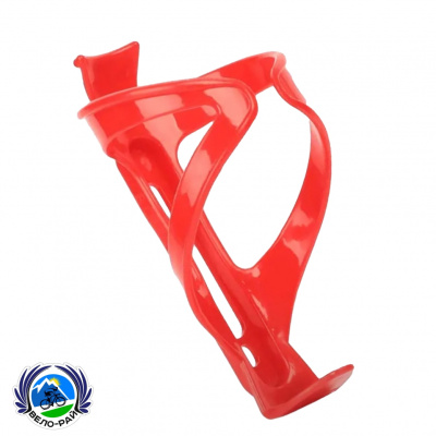 Держатель для бутылочки (фляги) BOTTLE CAGE красный пластик