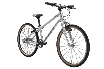 24" Велосипед STARK Geek Citi 24.2V '25 3-speed, рама AL-11,5" (лакированный алюминий / тёмно-серый)