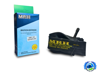 Камера 24"х1½ (25/40-533/540) MRH ниппель: a/v-35мм. (натуральная) Индия