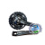 Система PROWHEEL TA-CQ01, 3x (42/34/24), шатуны 160 мм, под квадрат, чёрная