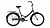 24" Велосипед ALTAIR CITY складной, рама-16" (тёмно-серый\ оранжевый)