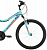 24" Велосипед Black One Ice 24.V '22, 21-speed, рама-12" (бирюзовый/ синий/ красный) Россия.